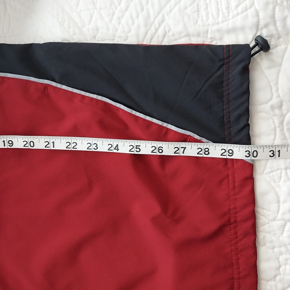Reebok Men's 2 Pc Burgundy, Black Jacket and Jogger Pants, Size XL, Like New - Picture 9 of 16